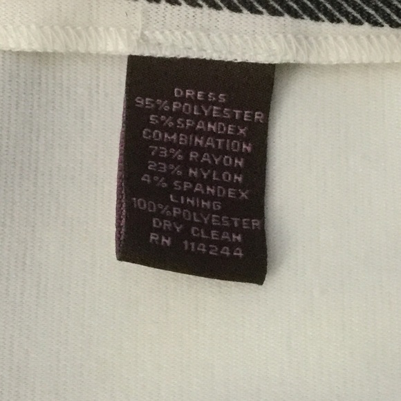 Eliza J - Brown & White Dress - Picture 6 of 7